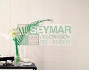 Placa decorativa pvc Blanco satinado