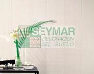 Placa decorativa pvc Blanco satinado